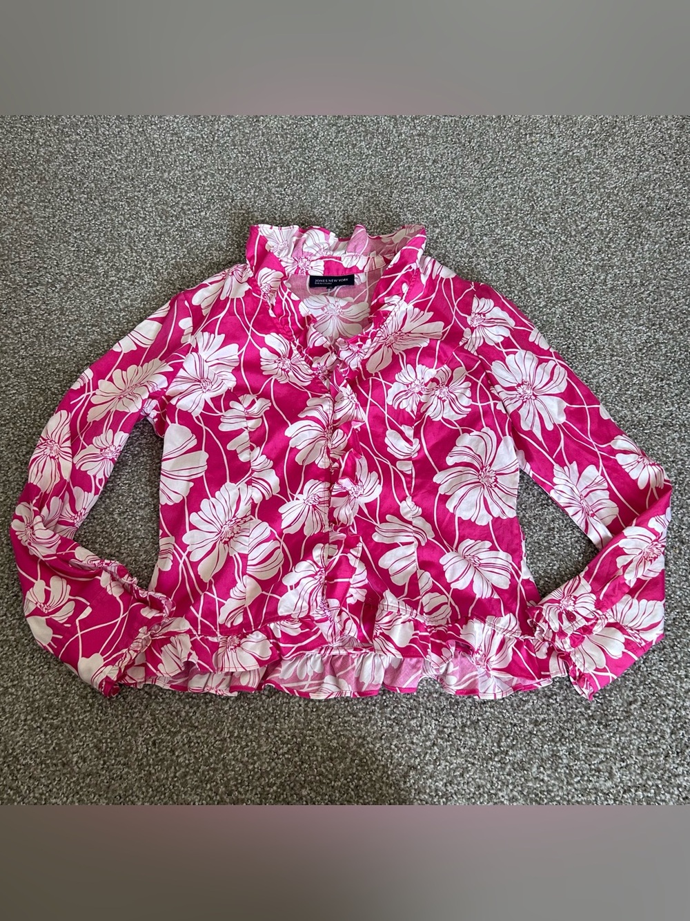Jones New York Floral Blouse